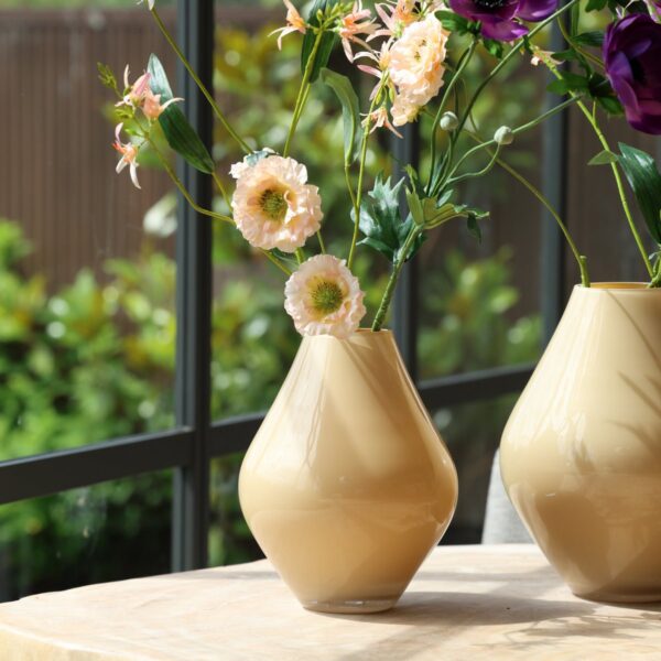 Vaas – Lesse metallic pastel sand