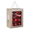 Kerstballen set Glass baubles Rood
