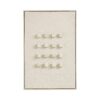 Wanddecoratie Gebroken wit 60×40×3 cm
