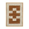 Wanddecoratie zwart 70×50×2,5 cm
