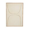 Wanddecoratie Beige 70×50×3,5 cm