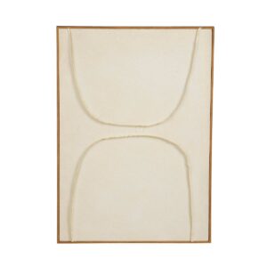 Wanddecoratie Beige 70×50×3,5 cm