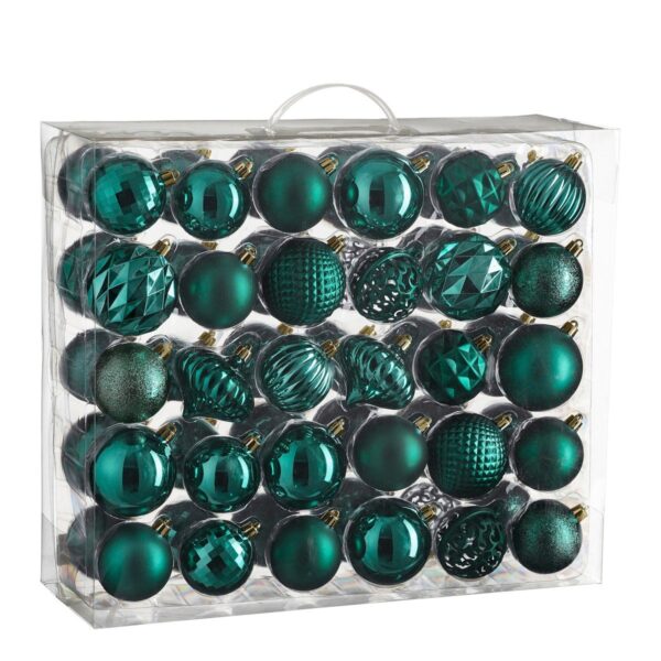 Gouden kerstballen set Unbreakable baubles