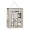 Kerstballen set Glass baubles Wit
