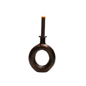 Kaarshouder Rocha brons