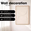 Wanddecoratie Beige 70×50×3,5 cm - foto 2