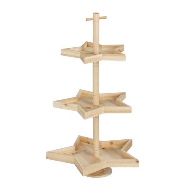 Etagere hout – Etagère Bruin