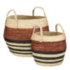 Opbergmand set Bruin 40 cm
