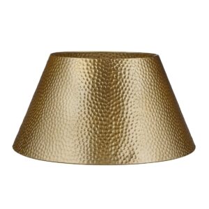 Kerstboomrok goud metaal