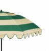 Parasol groen gestreept - foto 3