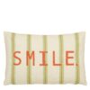 Sierkussen groen Smile
