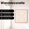 Wanddecoratie Beige 60×60×3,5 cm - foto 6