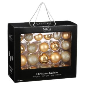 Kerstballen set Glass baubles (42 st.)
