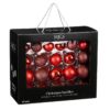 Kerstballen set Glass baubles Rood