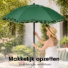 Parasol donkergroen - foto 6