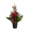 Kunstkerstboom Rood