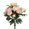 Kunstboeket – Boeket Peony Lichtroze