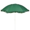 Parasol donkergroen