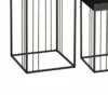 Bijzettafel set Beth Zwart hoog - foto 3