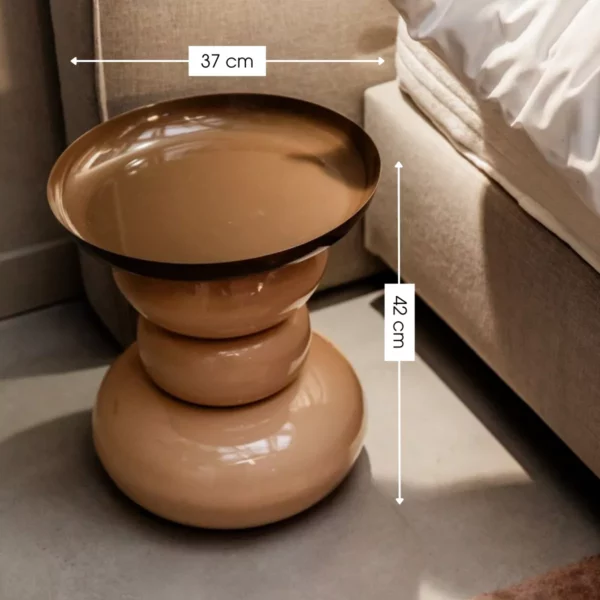 Bijzettafel Zita Crème - foto 4