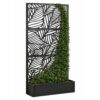 Plantenstandaard wit buiten Sapri M