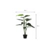 Kunstplant Groen 70×70×100 cm - foto 3