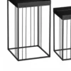 Bijzettafel set Beth Zwart smal - foto 3