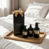 Geschenkset Body & Mist Samoa in een sfeervol interieur