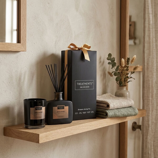 Geschenkset Home Deluxe Zhejiang in een sfeervol interieur