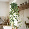 Kunst hangplant Ivy Groen in een sfeervol interieur