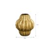 Vaas Altea Goud 28 cm foto 2