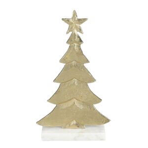 Decoratieve kerstboom Marmer Goud 32 cm