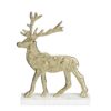 Decoratief rendier Marmer Goud 27 cm