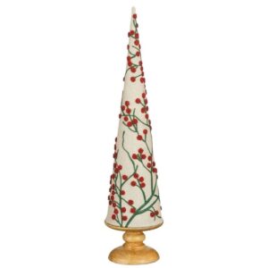 Decoratieve kerstboom Geborduurd 55 cm