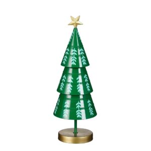 Decoratieve kerstboom Dennenprint Groen 46 cm