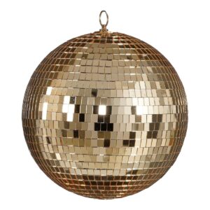 Kerstbal Discobal Champagne Ø25 cm