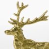 Decoratief rendier Marmer Goud 27 cm foto 2