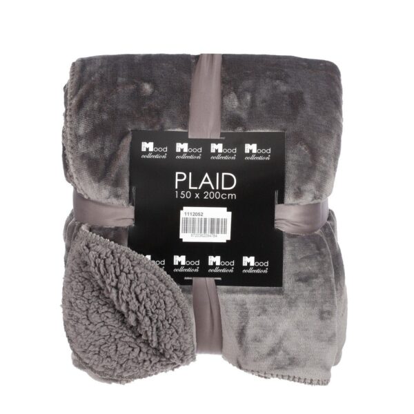Plaid Mardy Antraciet