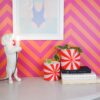 Swirl bloempot rood-roze – foto 3