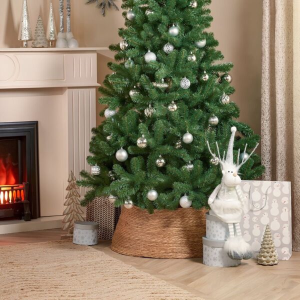 Kerstboomrok Zeegras Bruin – Ø75 cm
