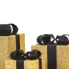Led kerstcadeau goud zwart – foto 3