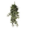 Kunst Hangplant Tradescantia Groen-Wit – 54 cm