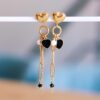 Femme Fatale statement oorbellen – goud, foto 4