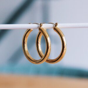 Creolen maxi 40 mm – goud