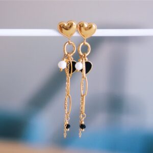 Femme Fatale statement oorbellen – goud