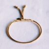 Armband met knoopdetail – goud/glitter, foto 2