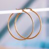 Creool 50 mm basic – goud – foto 2