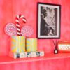 Swirl bloempot geel-groen – foto 4