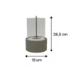 Tafelhaard taupe 26,5 cm, foto 5