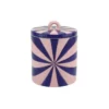 Voorraadpot swirl roze-blauw – foto 2